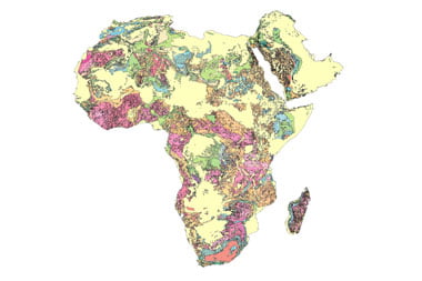 Geologia da África/Península Arábica/Madagascar